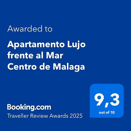 Apartamento Lujo Frente Al Mar Centro De Малага Екстериор снимка