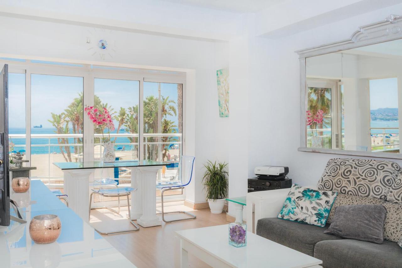 Apartamento Lujo Frente Al Mar Centro De Малага Екстериор снимка